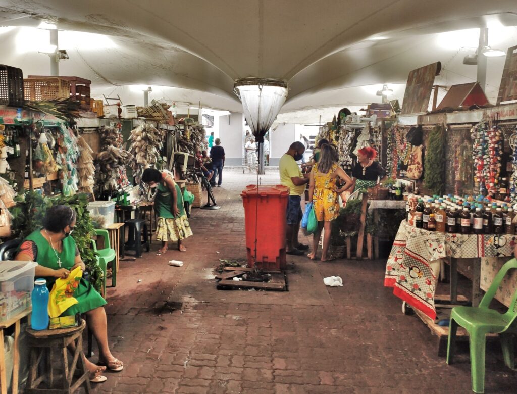 "Rua das erveiras", Belém, Mercado Ver-o-peso. (Foto: acervo pessoal/André Mafra)