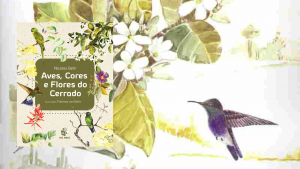 Aves, cores e flores: a beleza do Cerrado contada em livro