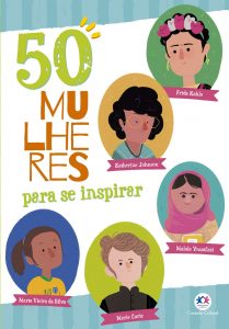 Capa do livro 50 mulheres para se inspirar