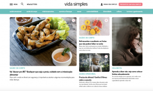 Já passeou pelas novas categorias do portal da Vida Simples?