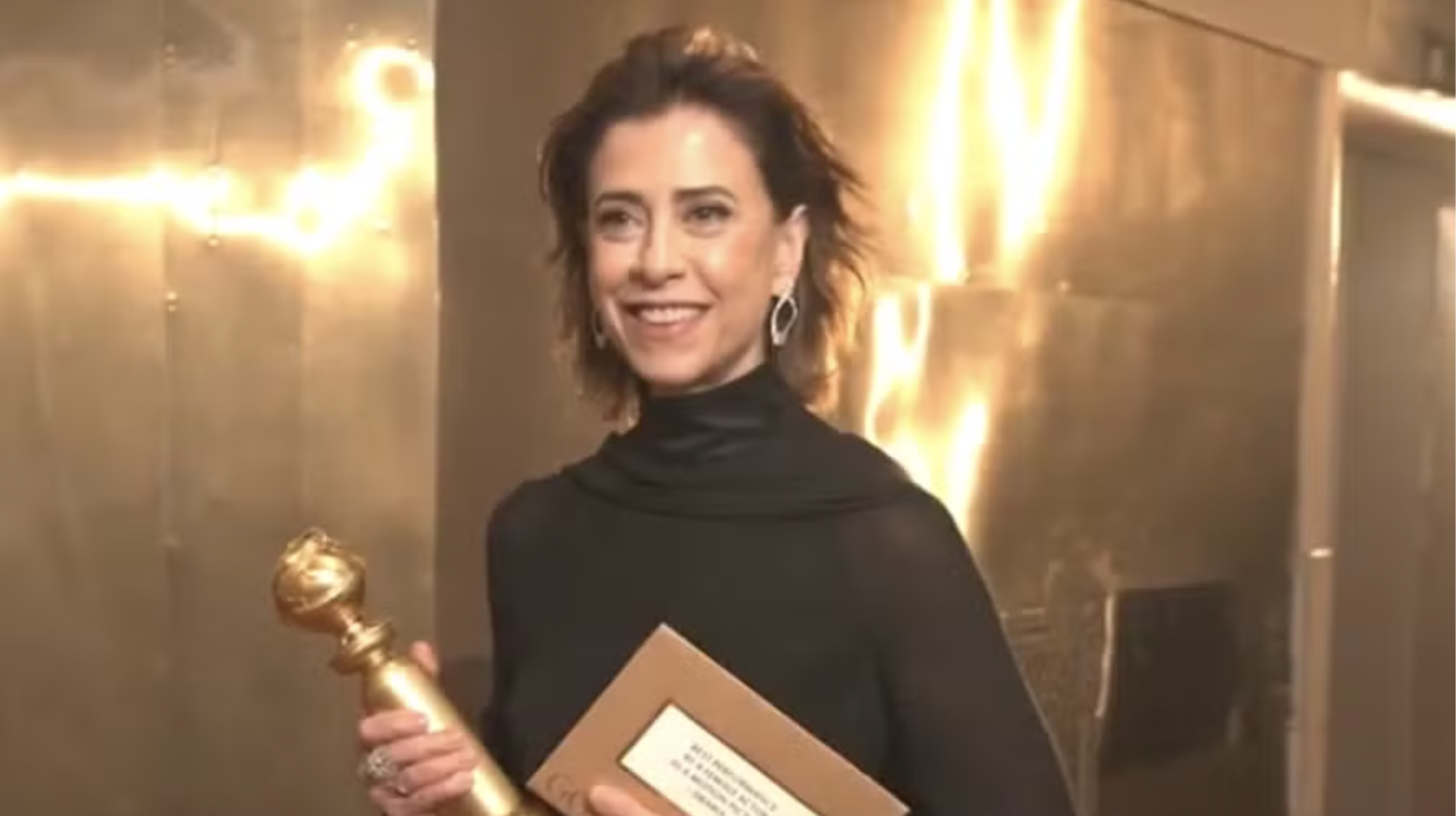 Fernanda Torres, a histórica vencedora do Globo de Ouro que ‘não estava preparada’